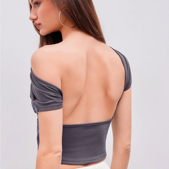 Floral Print Women's Top - Black - Picture 3 of 10